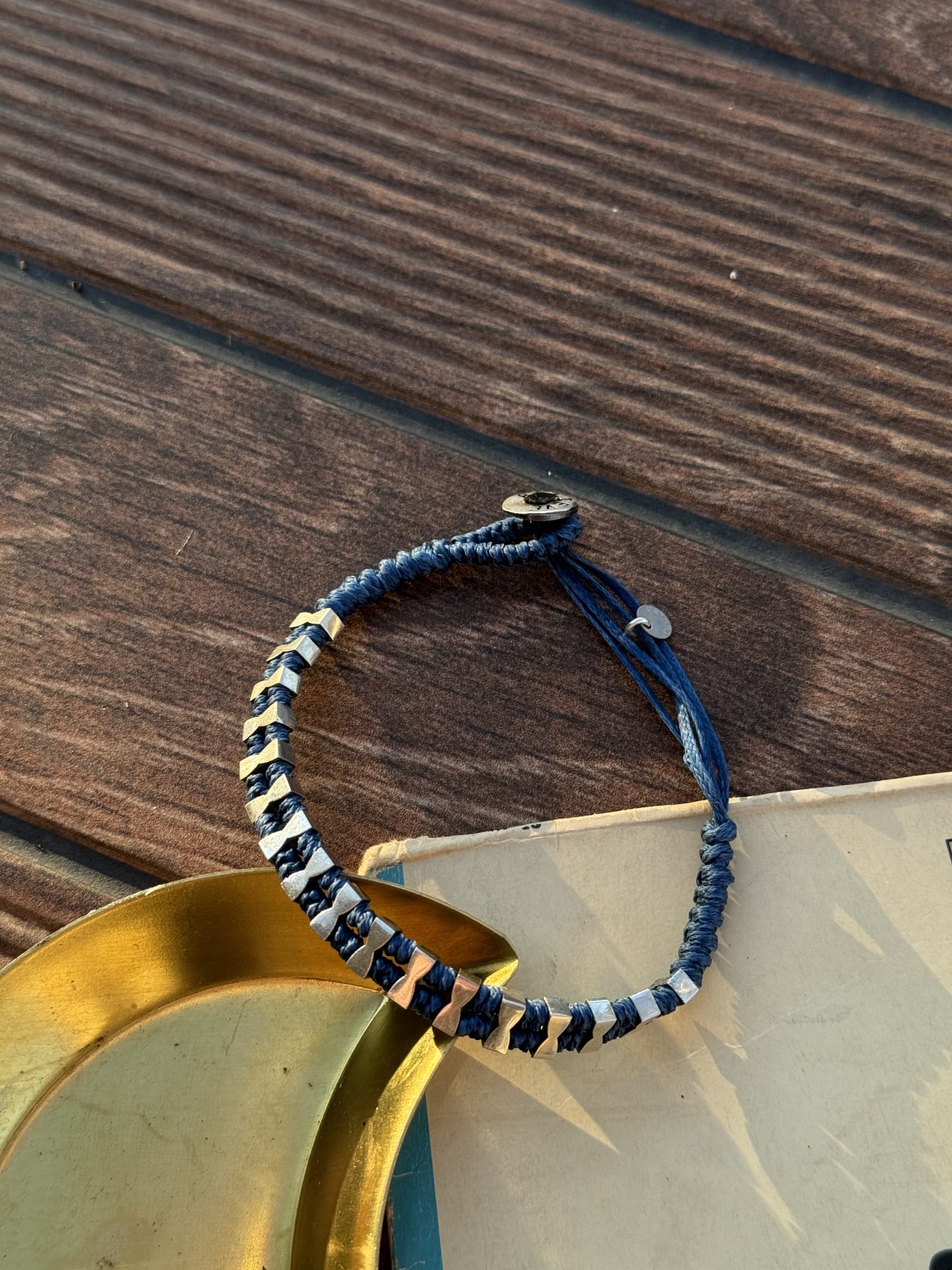 NAVY RAİL BRACELET