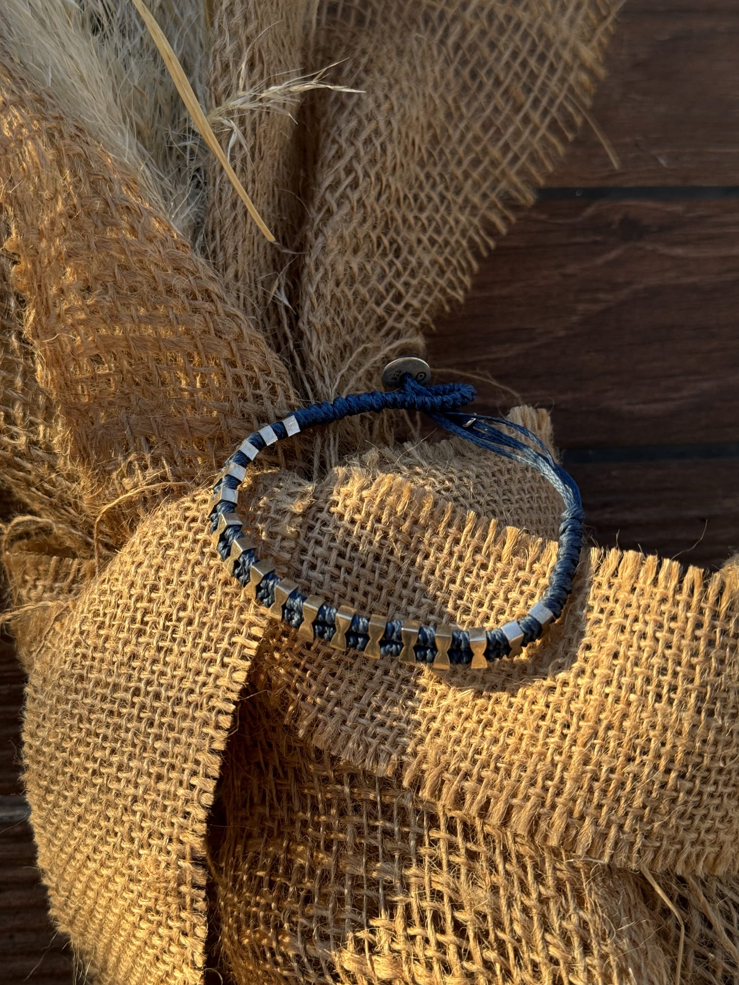 NAVY RAİL BRACELET