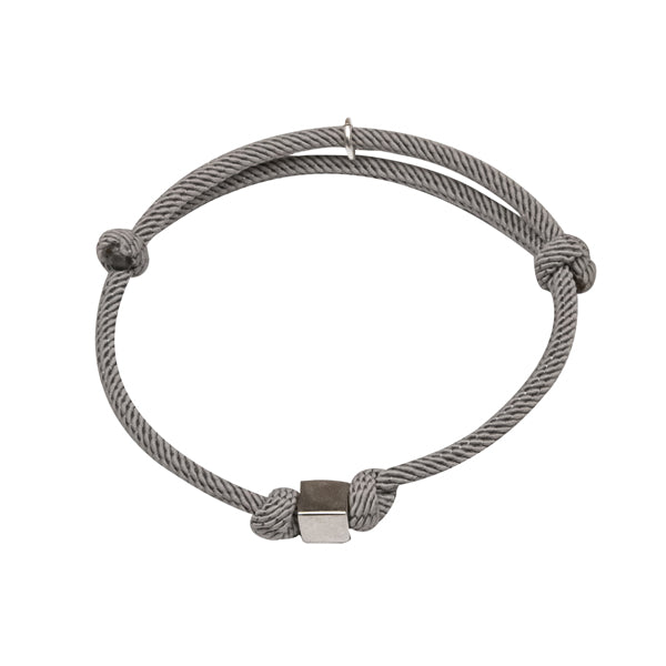 Handmade Space Grey Bracelet
