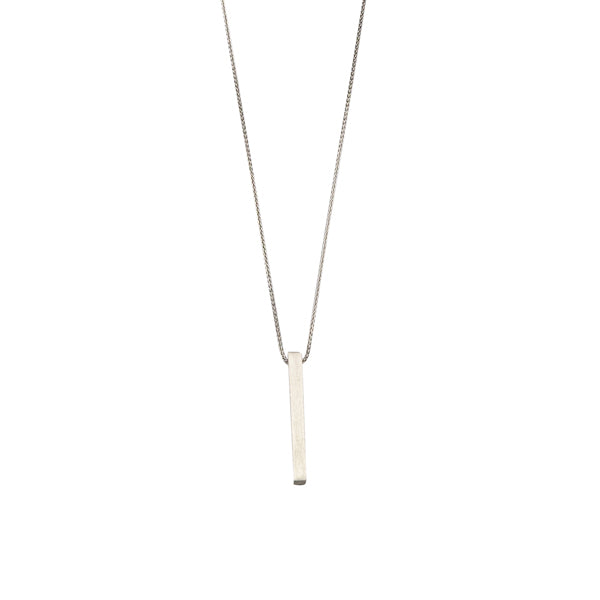 Silver Stick Necklace