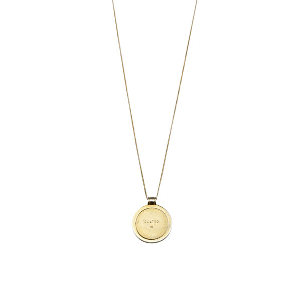 Gold Circle Necklace